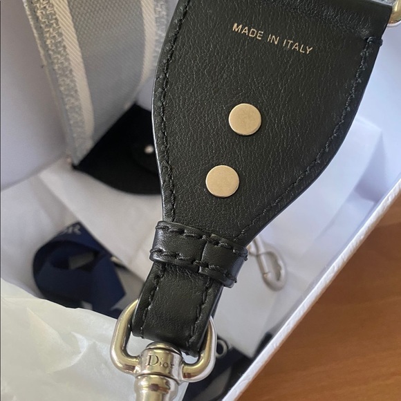 Dior saddle small leather bag with the strap - Picture 5 of 9